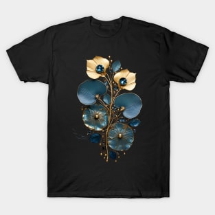 Teal and Cream Jewellery T-Shirt